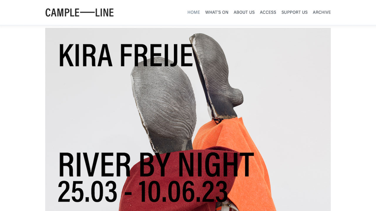 Cample Line web design