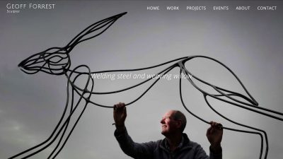 Geoff Forrest web design