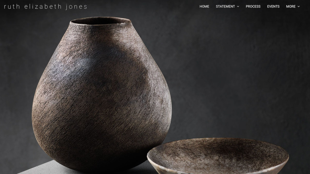 Ruth Elizabeth Jones web design